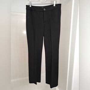 NYDJ Black Trousers Formal Straight Leg